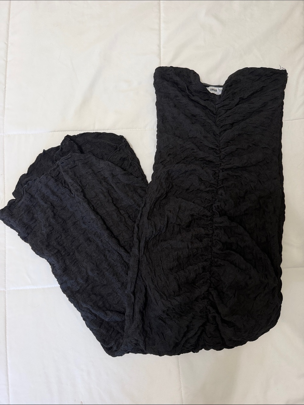 Urban Outfitters Black Top with Branded Neck Label